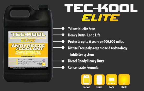 Tec-Kool Elite Yellow Concentrate